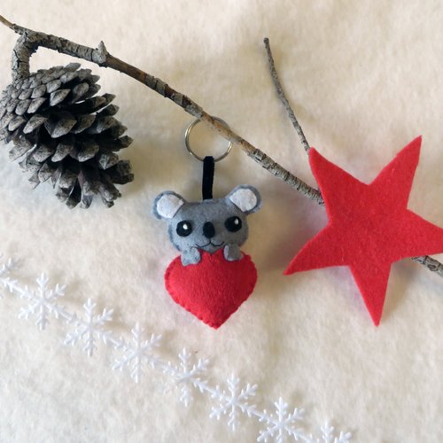 Porte clé koala kawaii, cadeau pour elle
