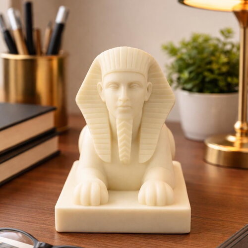 Egypte sphinx – impression 3d haute qualité | décoration égyptienne, art antique, objet mythologique