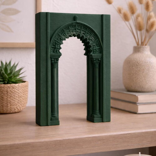 Mihrab décoratif imprimé en 3d – style andalou- architectural islamique