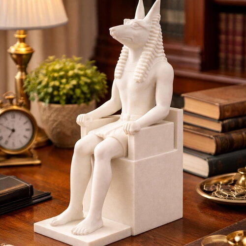 Egypte figurine anubis  – figurine égyptienne, impression 3d, décor mythologique