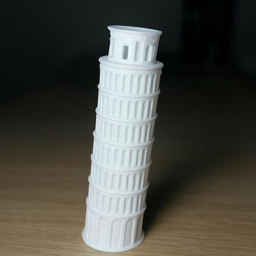 Tour de pise en impression 3d – décoration– modèle architectural