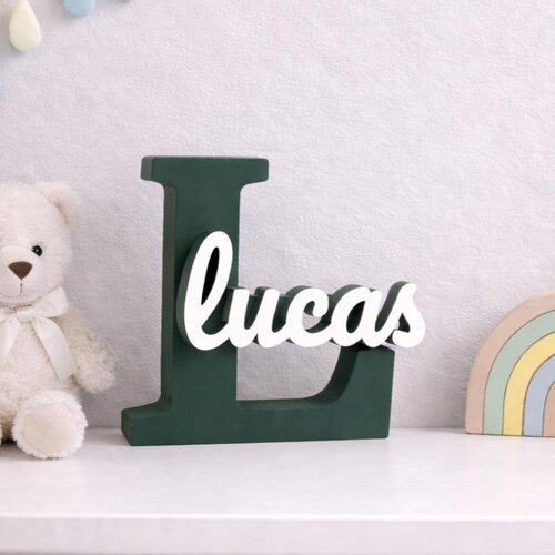 Prénom personnalisée – lettre décorative avec prénom – décoration chambre enfant – cadeau personnalisé