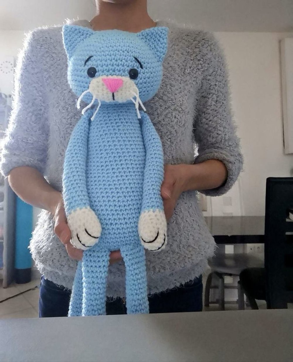 Tutoriel Chat Au Crochet Pdf Un Grand Marche