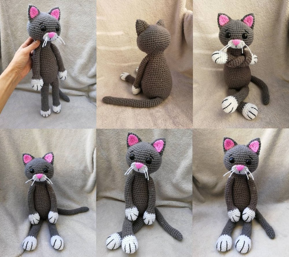 Tutoriel chat crochet pdf Un grand marché