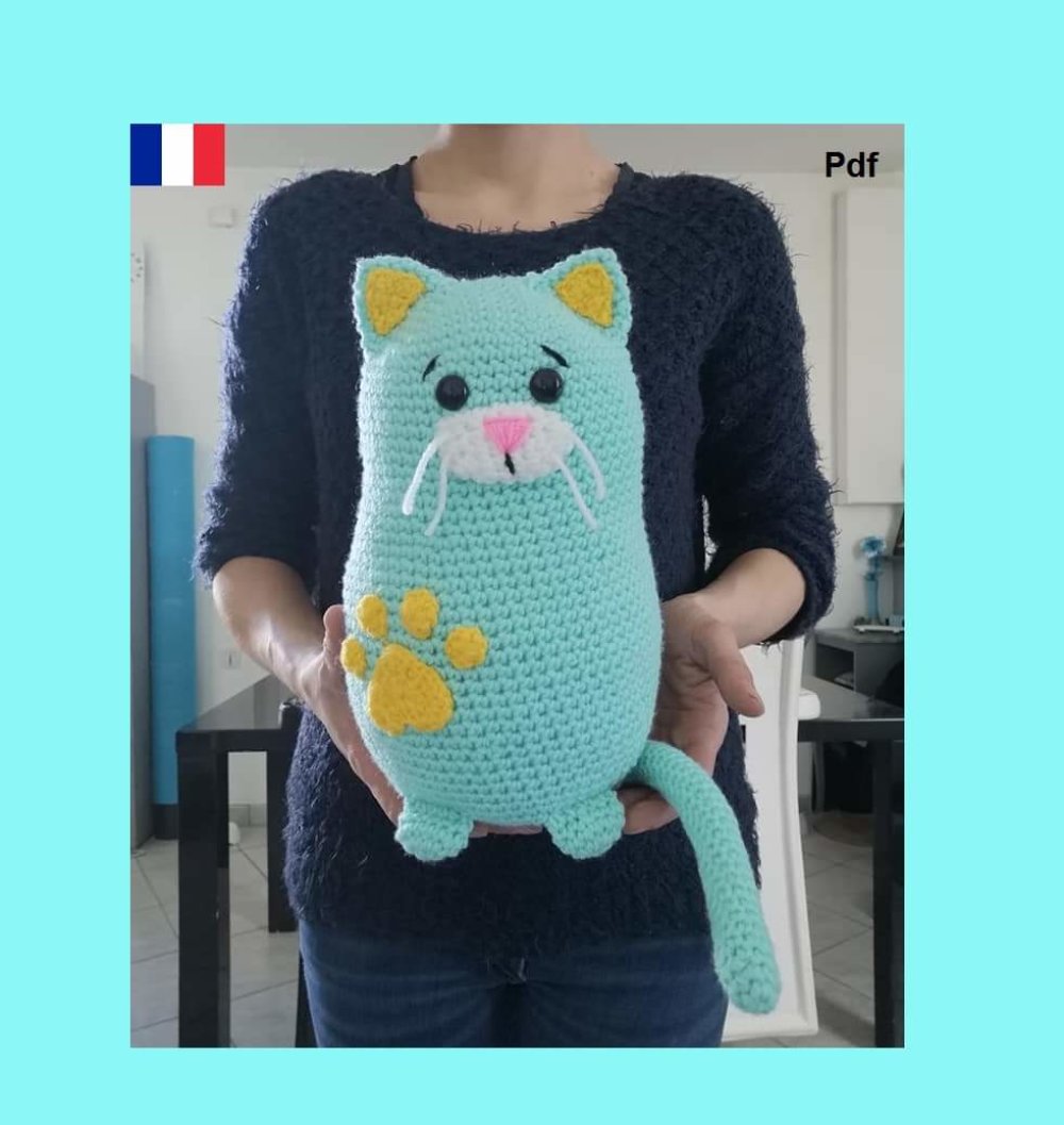Tutoriel Petit Chat Roro Crochet Pdf Un Grand Marche