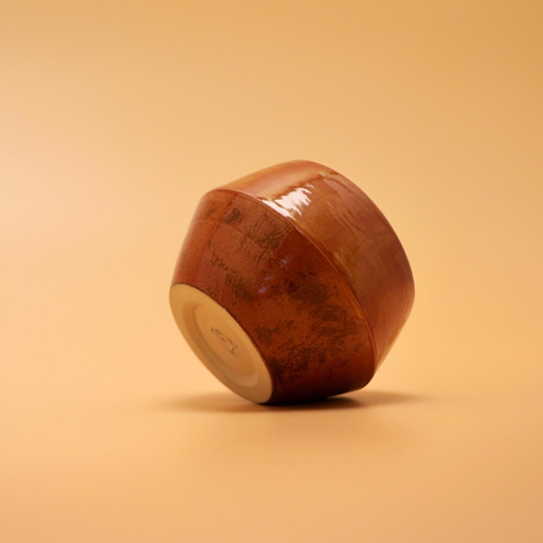 Tasse à café en céramique "energie" - poterie artisanal fait-main - inspiration nature - petite tasse expresso minimaliste émaillée