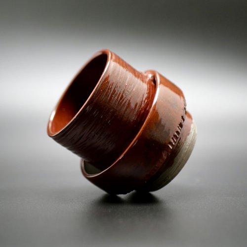 Tasse en céramique "halo" - édition 650 - poterie artisanale fait-main - inspiration nature - mug pour café ou thé en céramique