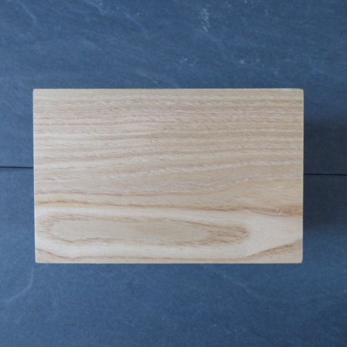 Boîte artisanale en bois de châtaignier – modèle jumbo classique – fait main