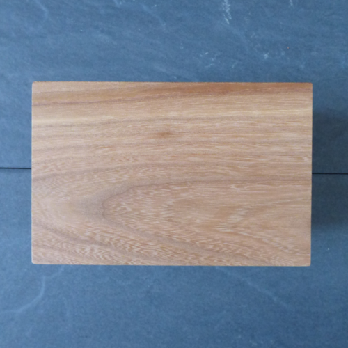 Boîte artisanale en bois d’orme – modèle jumbo classique – fait main