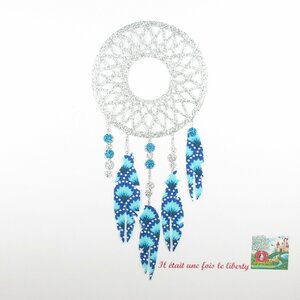 Dessin Transfert thermocollant T992 ATTRAPE RÊVES MANDALA Patch Applique