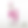 Appliqués thermocollants hiboux maman et bébé tissu liberty eloïse rose capel fuchsia  flex pailleté patch à repasser écussons sans couture