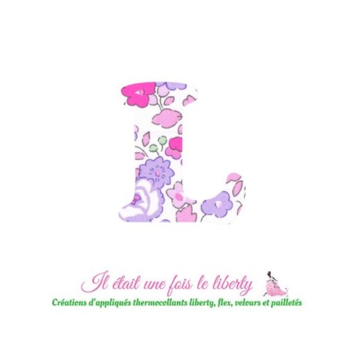 Commande réservée : lettre l de 12 cm