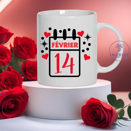 Mug, tasse, personnalisation, mot, sublimation, love, saint valentin, février, cœurs