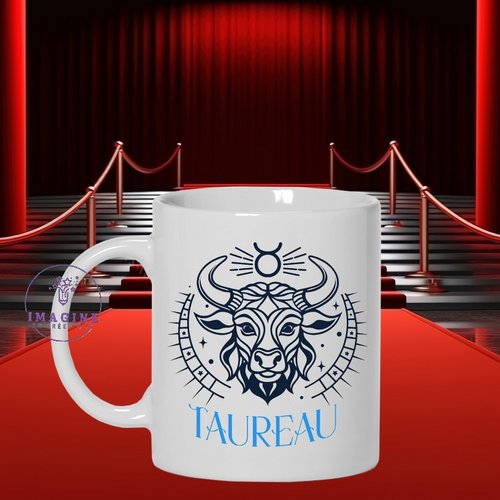 Mug signe astrologique - zodiacal - signe - taureau - stable - persévérant