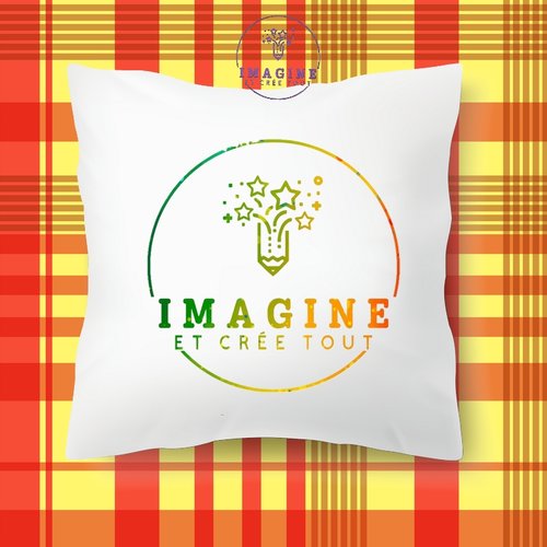 Taie personnalisé - lit - sommeil - sublimation - logo - boutique - iect - scrapbooking - fait main - créations - artisanat