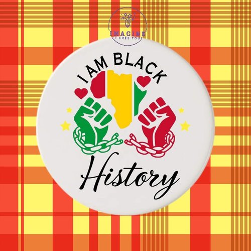 Sous verre en céramique - abolition - esclavage - liberté - commémoration - peuple - racine - afrique