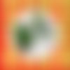 Sous verre en céramique - sublimation - paysage guadeloupe - cascade - 971 - forêt - carte - karukera - tropique - soleil
