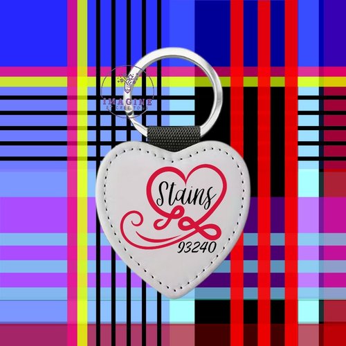 Porte clé - sublimation - impression infusible ink - stains - 93240 - seine saint denis - france - la courneuve