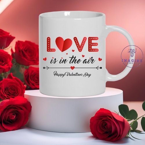 Mug - tasse - sublimation - impression infusible ink - st valentin - love - amour - happy valentine day - février - romance
