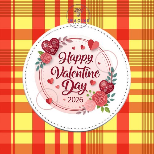 Sous verre en cuir - sublimation - impression infusible ink - happy valentines day - 2026 - 14 février - love - amour