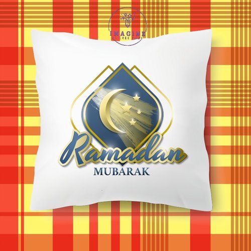Taie personnalisée - lit - sommeil - sublimation - impression infusible ink - ramadan mubarak with crescent moon - lune