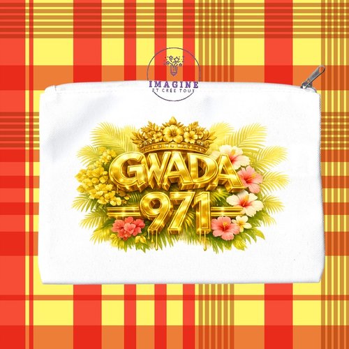 Trousse m - maquillage - sublimation - impression infusible ink - gwada, guadeloupe, 971