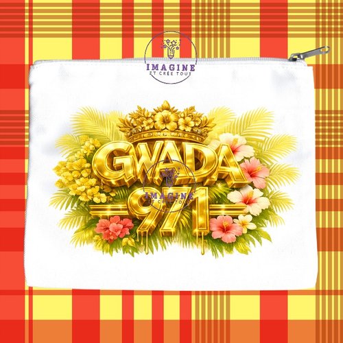 Trousse l - maquillage - sublimation - impression infusible ink - gwada, guadeloupe - 971