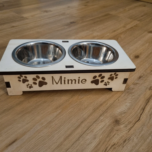 Support gamelle personnalisé