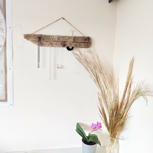Porte bijoux mural, présentoir bijoux, rangement , collier, bijoux, bagues, bracelets, rangement salle de bain, cadeau pour elle