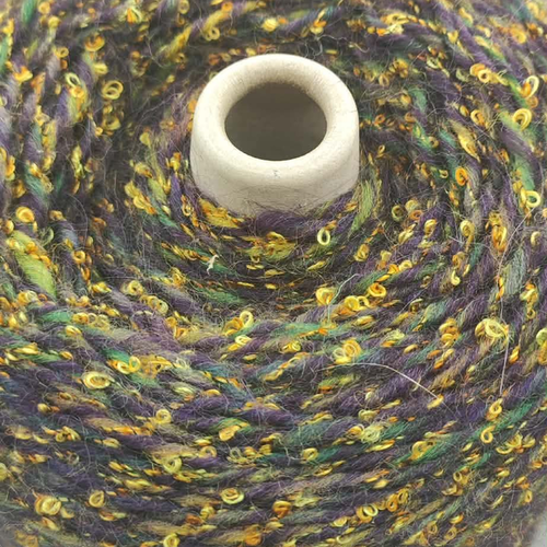 Fil fantaisie multicolore today, 50% laine, 10% mohair / 995g
