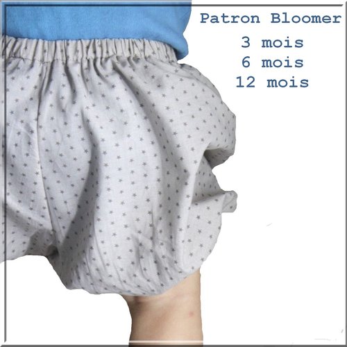 Patron Bloomer 3 6 Et 12 Mois Un Grand Marche