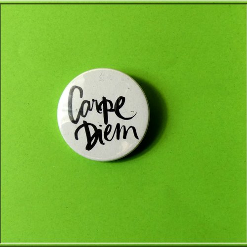 Badge "carpe diem"