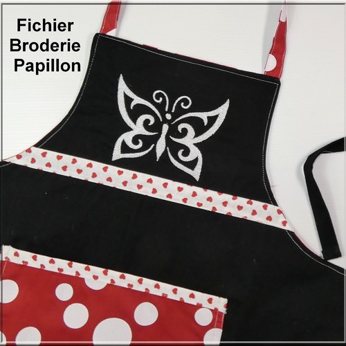 Papillon fichier broderie machine