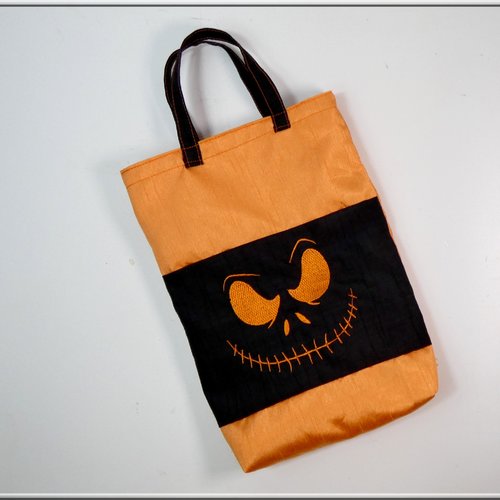 Halloween : sac à bonbons jack skellington