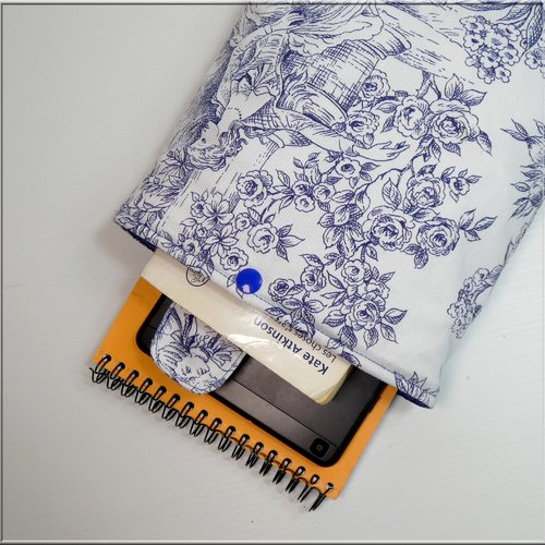 Pochette pour livre, tablette, carnet et / ou document