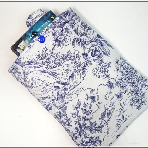 Pochette pour livre de poche avec son marque page assorti