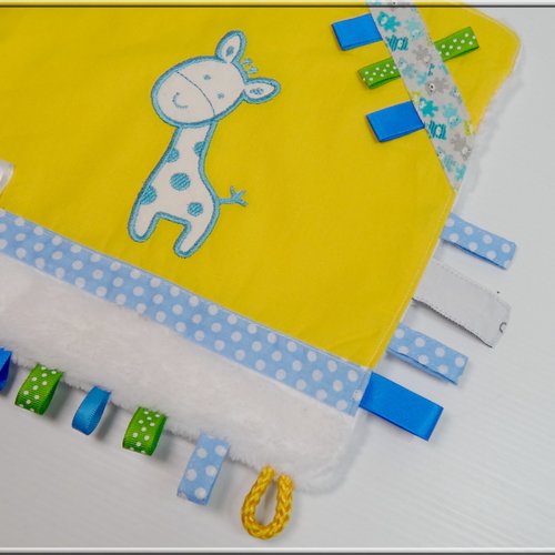 Girafe  : fichier broderie machine en appliqué
