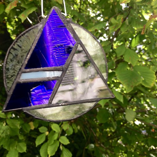 Attrape-soleil triforce violet