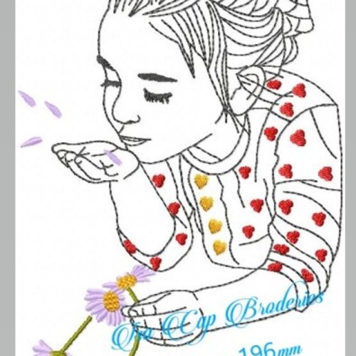 Fichier : fillette et marguerites 2...77x120