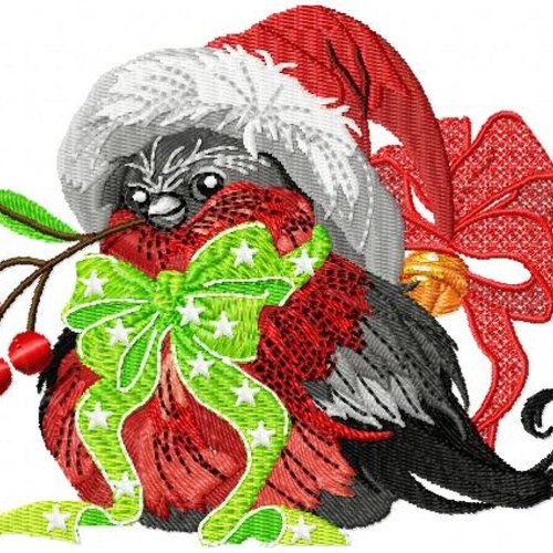 Fichier : rouge gorge noel 140x120