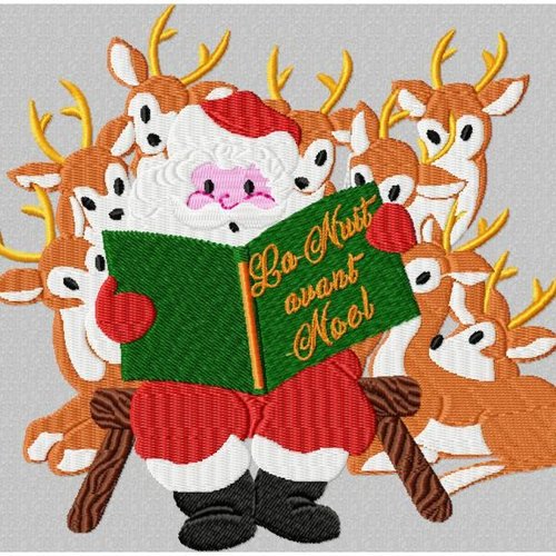 Fichier: pere noel et rennes80x80