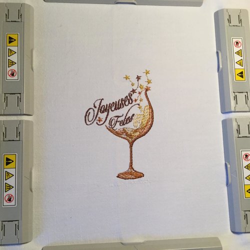 Verre fêtes 6x10