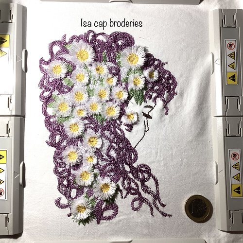Tete fleurs13x18