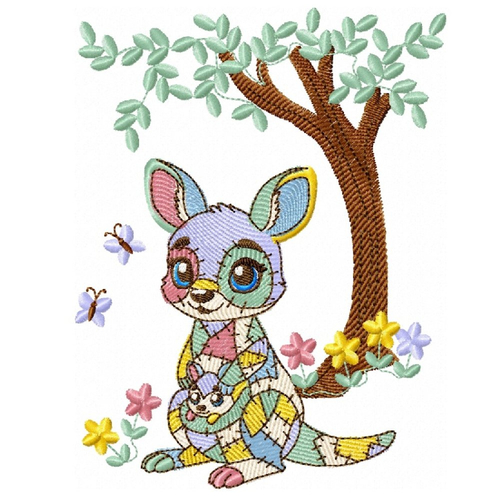 Kangouroupatch16x21