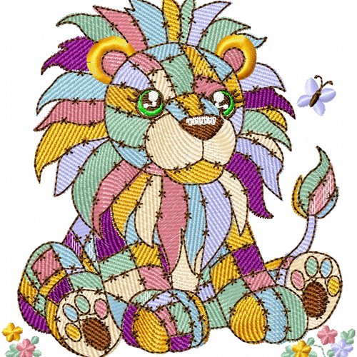 Lionpatchtch16x17