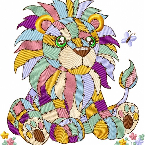 Lionpatchtch24x25
