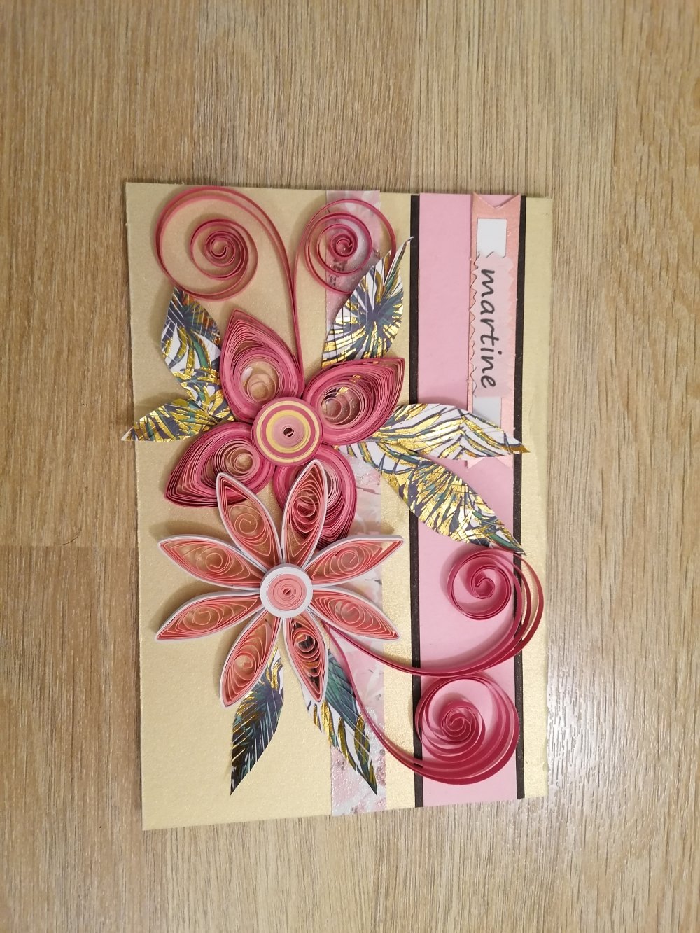 Carte Anniversaire Quilling Fete Fete Grand Mere Carte Printemps Quilling Floral Un Grand Marche