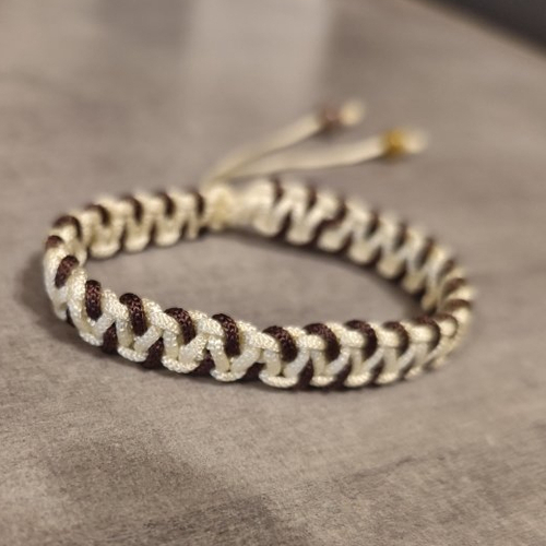Bracelet  macramé ,  fantaisie  pour lui, bracelet homme