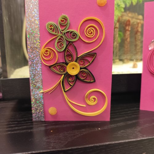 Cartes fête, anniversaire quilling