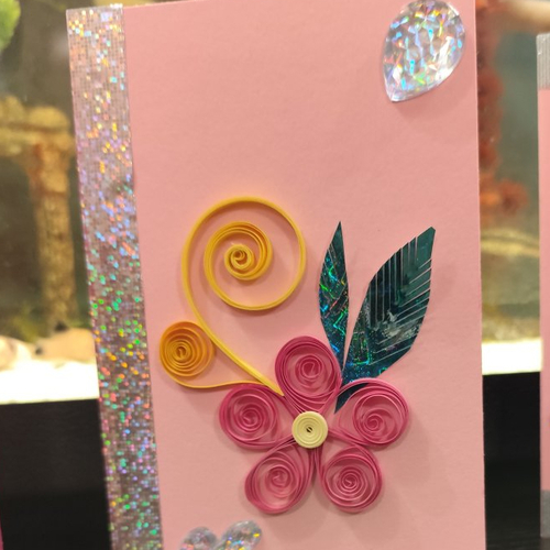 Cartes fête, anniversaire quilling